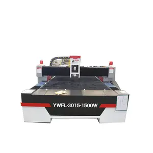 AHYW 1000W 1500W 3000W yüksek performans yüksek hızlı sac fiber lazer kesim makinesi