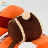Fabricant de jouets en peluche stylisés, mignons animaux en peluche panda roux, oreillers en peluche doux, peluches personnalisées