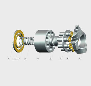Pièces de pompe principale (s'accrochant), pour pac38/PAVC65/pavé, pièces détachées - Product Image 4