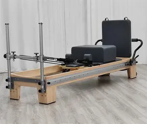 Maple-Holz-Pilates-Studio Buchenholz-Reformer Pilates-Ausrüstung zu verkaufen Fitnessstudio Pilates Cadillac Reformer