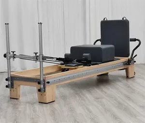 Perlengkapan Pilates bangku kayu Maple Studio Pilates remantan perlengkapan Pilates untuk dijual Gym Pilates Cadillac remantan