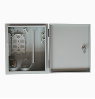 Boîtier de distribution de fibres optiques SURFIBER Cassette PLC Splitter, étanche IP65, montage mural extérieur, terminaison de câble optique 3 ports SC/UPC