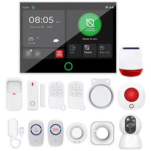 Mới burgular Home an ninh Hệ thống báo động PIR cảm biến chuyển động dò tín hiệu cảm biến cửa khói Detector 4 gam Wifi tuya hệ thống báo động - Product Image 6