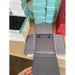 Caja de Embalaje de Joyería Personalizada, Caja de Terciopelo Verde con Luces, Caja de Terciopelo para Collar, Pulsera, Anillo, Pendientes, Juego de Joyería - Product Image 1