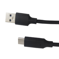 Cable SUIBO USB-C a USB-A de Carga Rápida USB 3.0 3A PD, Sincronización de Datos, PVC, 0.5M-2M, para Teléfono Móvil y Computadora