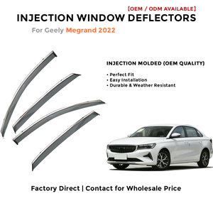 Déflecteurs de fenêtre latérale pare-pluie pour Toyota Cruiser 2019-2020 accessoires auto - Product Image 2