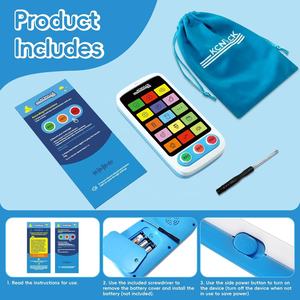 Dispositivo AAC para Autismo - Herramientas <span class=keywords><strong>de</strong></span> Comunicación No Verbales con Botones Sensibles al Tacto, Ayudas para Hablar para Niños y Adultos - Product Image 6