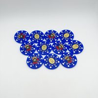 Jetons de poker de casino Jeux de mode Collection de chaleur Caractéristiques de la couleur Poids Matériau Source Acrylique Produits personnalisés