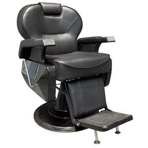 Salon Barber Hairdressing Chair Brown Foshan PU Leather Modern Salon Equipment Hair Salon <b>Furniture</b> for Sale - Product Image 5