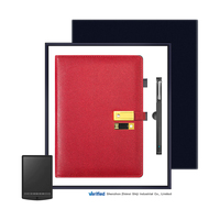 Stylo numérique intelligent bloc-notes planche à dessin ensemble de cahiers nouveau cadeau d'affaires de bureau taille A5 recouvert de matériau PU