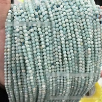 Pierres d'Amazonite Facettées Certifiées 3mm Naturelles Polies Multicolores Origine Zhejiang Accessoires de Fabrication de Bijoux Certifiés par un tiers