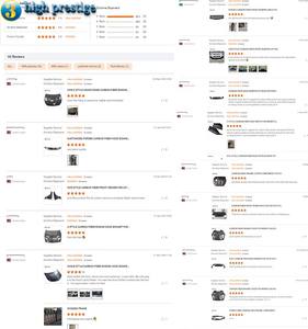 CANARD DE PARE-CHOCS AVANT EN FIBRE DE CARBONE pour <span class=keywords><strong>AUDI</strong></span> A4 <span class=keywords><strong>RS4</strong></span> 2010 - Product Image 4