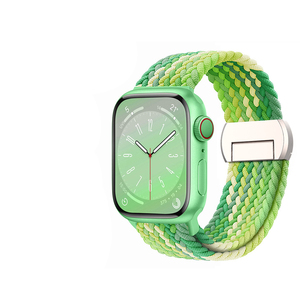 Correas de Reloj Magnéticas Universales de Nailon Trenzado Cómodas y de Diseño Win-Win, Compatibles con <span class=keywords><strong>Apple</strong></span> <span class=keywords><strong>Watch</strong></span> Serie 9 de 45 mm - Product Image 5