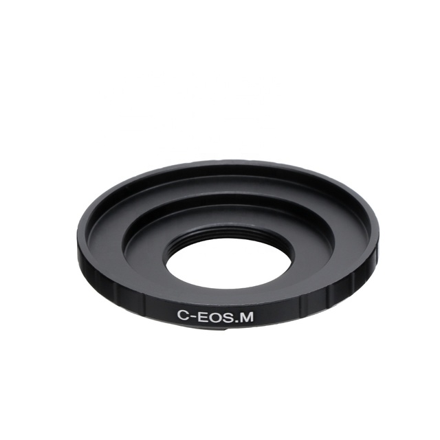 Lens Adapter Ring Cinema C Mount Lens to for Canon EOS M EF-M Mirrorless Camera Adapter Ring M M5 M50