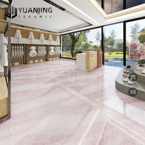 بلاط سيراميك بورسلين فاخر لامع مصقول مزجج للمنازل والحمامات والصالات بتصميم رخامي من الصين عرض حصري - Product Image 2