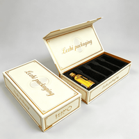 Boîte cadeau magnétique personnalisée pour bouteille de boisson, emballage en papier de luxe pour bière, soda, boisson énergisante avec doublure en éponge personnalisée