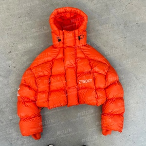 Custom Goose Down <b>Jacket</b> Luxury Casual Quilted Boxy Bubble <b>Mens</b> Coats and Cropped <b>Jackets</b> Oversized <b>Men's</b> Winter Puffer <b>Jacket</b> - Product Image 6
