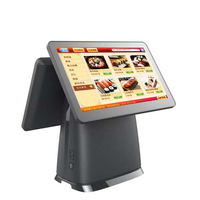 Terminal de Caja Registradora de Pago Todo en Uno, Sistema POS Portátil Android con Pantalla Táctil para Uso en Supermercados y Restaurantes