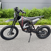 Nouvelle moto électrique tout-terrain F18 à suspension intégrale pour adultes avec freins à disque hydrauliques