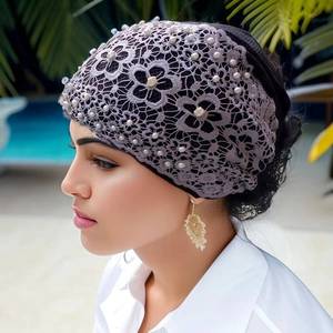 Sombrero de Fiesta Lujoso para Mujer con Encaje de Alta Costura, Transpirable y Ecológico, Apto para Todas las Estaciones - Product Image 1