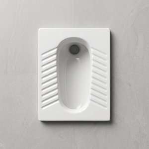 WC à la turque en céramique à prix avantageux et de bonne qualité, avec siphon, sanitaires en céramique, sièges de toilettes à la turque - Product Image 6