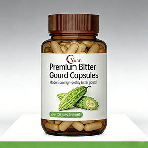 Cápsulas de Extracto de Melón Amargo Premium OEM/ODM, Suplemento Nutricional Natural con Vitaminas para Adultos, 100 Cápsulas - Product Image 3