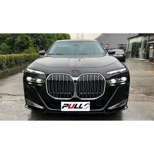Kit de carrocería para BMW 7S G70 2023, actualización a M760, modelo Black <span class=keywords><strong>Warrior</strong></span>, incluye labio delantero, difusor trasero, tubos de cola, faldones laterales, alerón - Product Image 3