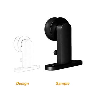 Système d'armoire à faible coût <span class=keywords><strong>profil</strong></span> souple grange en laiton brossé quincaillerie <span class=keywords><strong>de</strong></span> <span class=keywords><strong>porte</strong></span> coulissante <span class=keywords><strong>de</strong></span> salle <span class=keywords><strong>de</strong></span> bain - Product Image 1