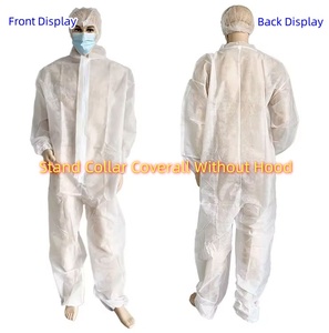 Paquete de 25/30 Trajes Desechables de Polipropileno con Puños Elásticos Disponibles en 6 Tallas - Extra Grande Sin Capucha - Product Image 1