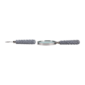 Set di lente d'ingrandimento e apribottiglie con manico in pietra grigia, decorazione per tavolino, mensola, soggiorno - Product Image 4
