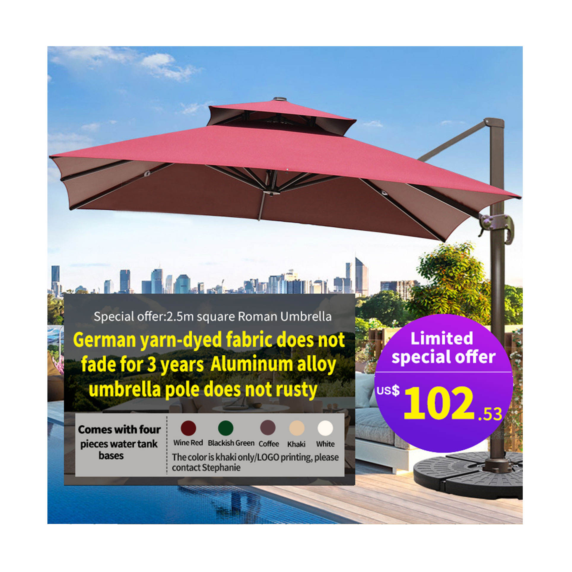 Oferta especial limitada US $102,53