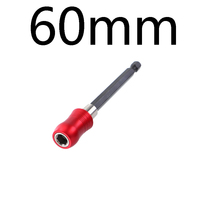 Haute qualité 1/4 "tournevis à dégagement rapide porte-foret 60-300mm douille de tige d'extension de tige hexagonale magnétique pour embout à vis