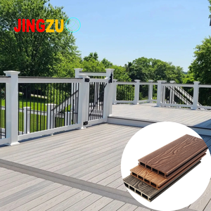 Pavimentazione WPC per Esterni con Effetto Legno, Tavole Composite per Terrazze e Piscine - Product Image 1