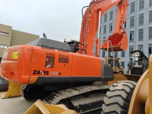 Excavadora de cadenas usada Hitachi ZX350 de 35 toneladas ZAXIS 350 de servicio pesado con cucharón de 1.5m y motor de 185KW en venta - Product Image 2