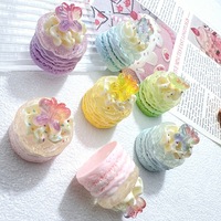 Charmes en résine 3D pour gâteaux, dessins animés, nourriture, mini décorations DIY pour coque de téléphone, chaussures