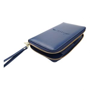 Cartera de Viaje Multifuncional de Moda con Ventana para Identificación y Correa para la Muñeca, Porta Pasaportes con Cierre y Bloqueo RFID - Product Image 2