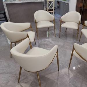 Zxm Hot <b>Sale</b> Wholesale Nordic Modern Velvet Living Room Dining <b>Chairs</b> Gaming Wedding Ergonomic Light Luxury - Product Image 5