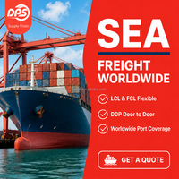 Transitaire maritime transfrontalier Chine-USA-Canada-Mexique, service porte-à-porte DDP LCL FCL, fret maritime