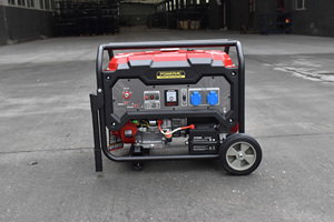 Pwerac 3KW LPG xăng máy phát điện động cơ di động điện dự phòng kép Máy phát điện nhiên liệu - Product Image 3