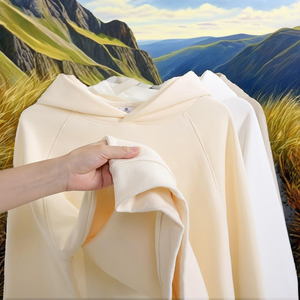 Sweat à capuche numérique brodé 100 % coton épais 600 g/m² pour homme et femme, rose, coupe classique, taille XL, saison automne - Product Image 3