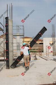 Reusable ABS Plastic Circular Column <b>Formwork</b> System Diameter 300-450mm - Product Image 2