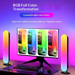 Barre lumineuse LED RGB intelligente, synchronisation musicale, contrôle par application, rétroéclairage TV ambiant, décoration de salle de jeux, moderne, USB - Product Image 2