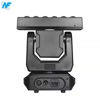 Barra de Luces LED Móvil de Alta Potencia 6x20W RGBW, Luz RGBWAUV con Rotación Infinita para DJ, Discoteca, Fiesta, Club de Baile