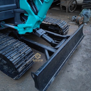 Excavatrice sur chenilles hydraulique miniature Kobelco SK55SR 5,5 tonnes d'origine japonaise pour travaux d'aménagement paysager, agricoles et de construction municipale - Product Image 5