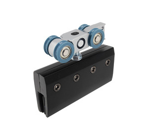 Mềm đóng 1 + 1 đảo ngược khung đối xứng ít kính cửa trượt phần cứng - Product Image 3