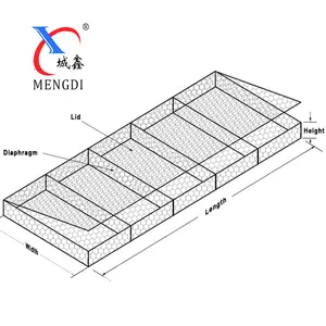 좋은 가격 자동 기계 만들기 gabion 와이어 메쉬 매트리스 저장 상자 울타리 벽 바구니 판매