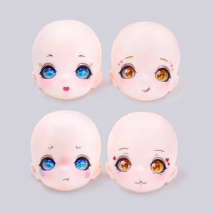 Féerique — tête de poupée bébé BJD, en plastique, avec maquillage, uniquement pour le visage - Product Image 6