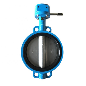 Großhandel KXC METAL D71X Manuelles Sanitär-Wafer-Absperrventil mit Stellantrieb Gusseisen Schneckengetriebe DN40-DN1200 ISO9001 Zertifiziert - Product Image 3