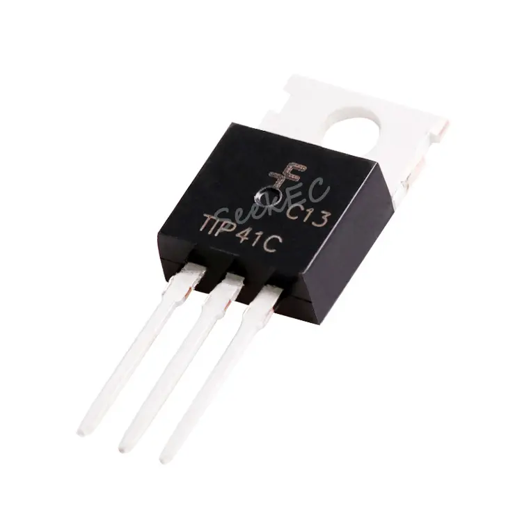 Stock TIP41C Transistor Npn 100V 6A TIP 41 Electronic Components Transistor TIP41 TIP 41C TIP42C tip45c circuito ic chips price