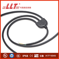 LLT Y Cable Splitter 4way Cable Distributor 20A 600V Ac Dc Solar Inverter Connector